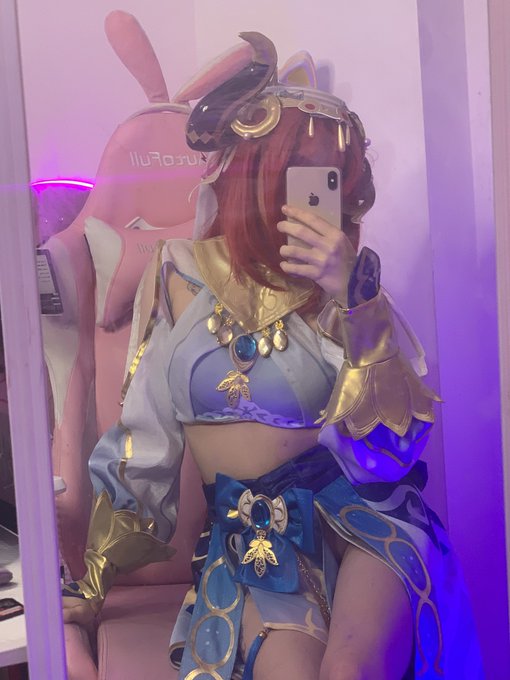 Qu&eacute; tal qued&oacute; mi cosplay? Estoy pensando en llevar este a la comic con y recuerden que con este cosplay<a href="/tag/genshinimpact"class="tags"><span>#genshinimpact</span></a><a href="/tag/genshin_impact"class="tags"><span>#genshin_impact</span></a><a href="/tag/genshin"class="tags"><span>#genshin</span></a><a href="/tag/genshinimpactcosplay"class="tags"><span>#genshinimpactcosplay</span></a>