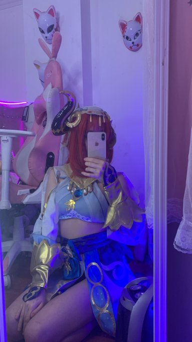 Qu&eacute; tal qued&oacute; mi cosplay? Estoy pensando en llevar este a la comic con y recuerden que con este cosplay<a href="/tag/genshinimpact"class="tags"><span>#genshinimpact</span></a><a href="/tag/genshin_impact"class="tags"><span>#genshin_impact</span></a><a href="/tag/genshin"class="tags"><span>#genshin</span></a><a href="/tag/genshinimpactcosplay"class="tags"><span>#genshinimpactcosplay</span></a>