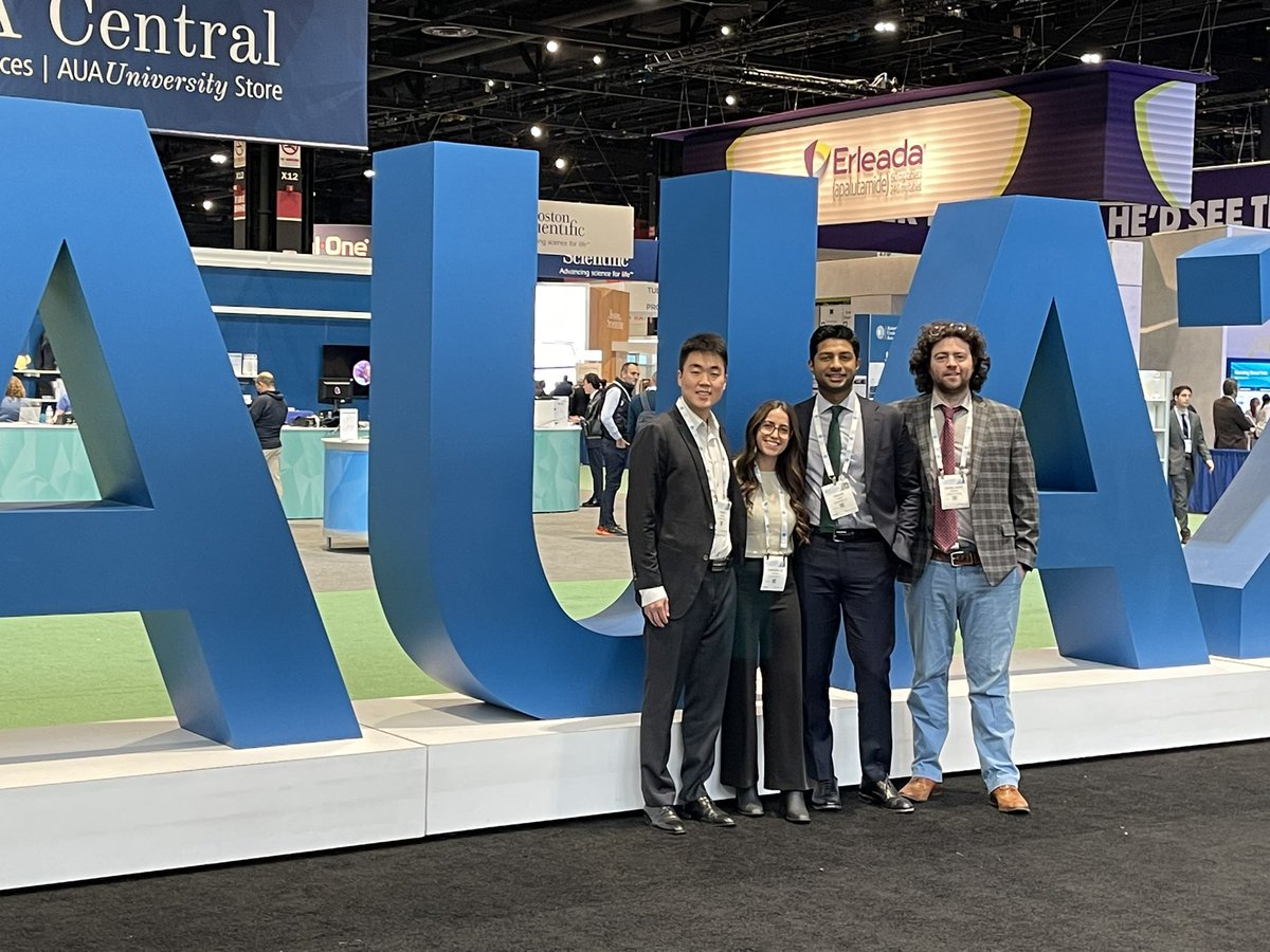 #AUA2023 highlights!! <a href="/kate_klimo/">Katelyn Klimowich</a> <a href="/UrologyYoung/">Young Son</a>