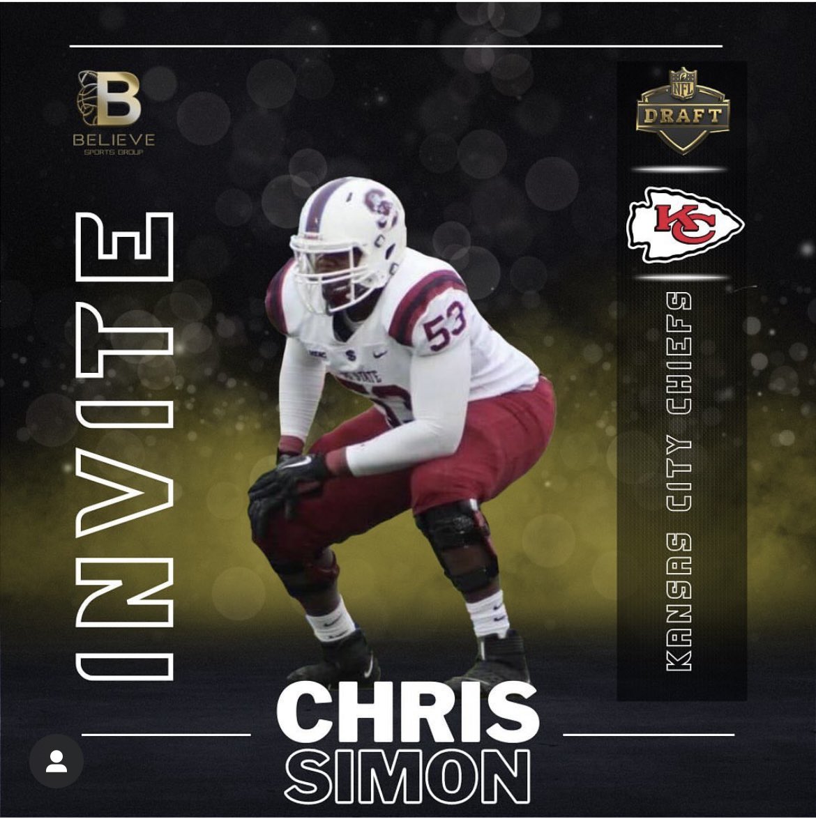 Good Luck Chris!!! Earn your way!! <a href="/SCState_Fb/">South Carolina State Football</a> 🔵🐶🔴