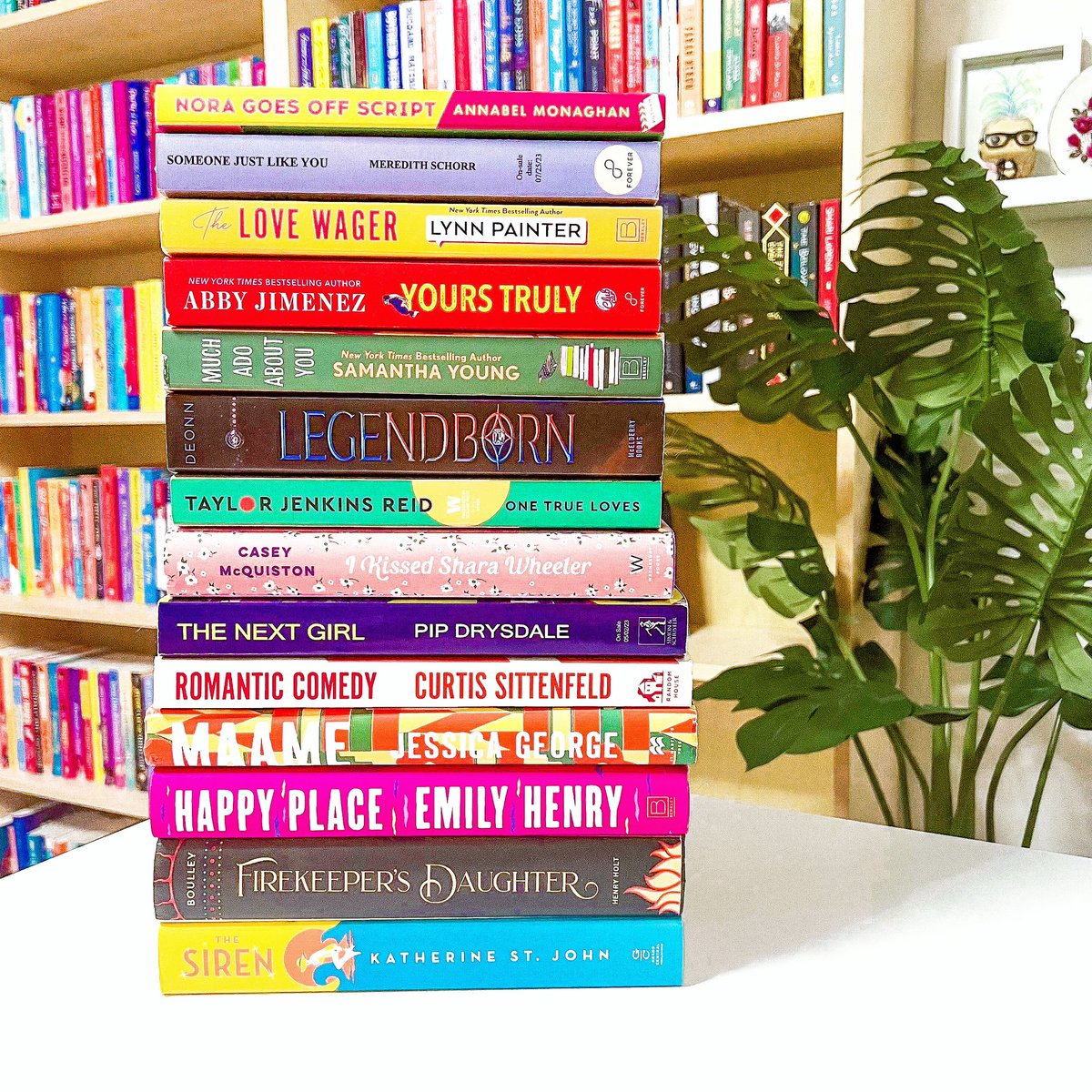 RebeccaShoom's tweet photo. A new month means another #BookTwitter monthly reading update! April was an interesting one.

Standouts:

• Yours Truly - @AuthorAbbyJim (5⭐️)
• Firekeeper’s Daughter - @FineAngeline (4⭐️) https://t.co/7AZzKdTi7T
