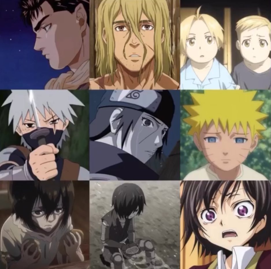 Tetsuo 𒉭 on Twitter "Who do you think has the saddest backstory in anime"