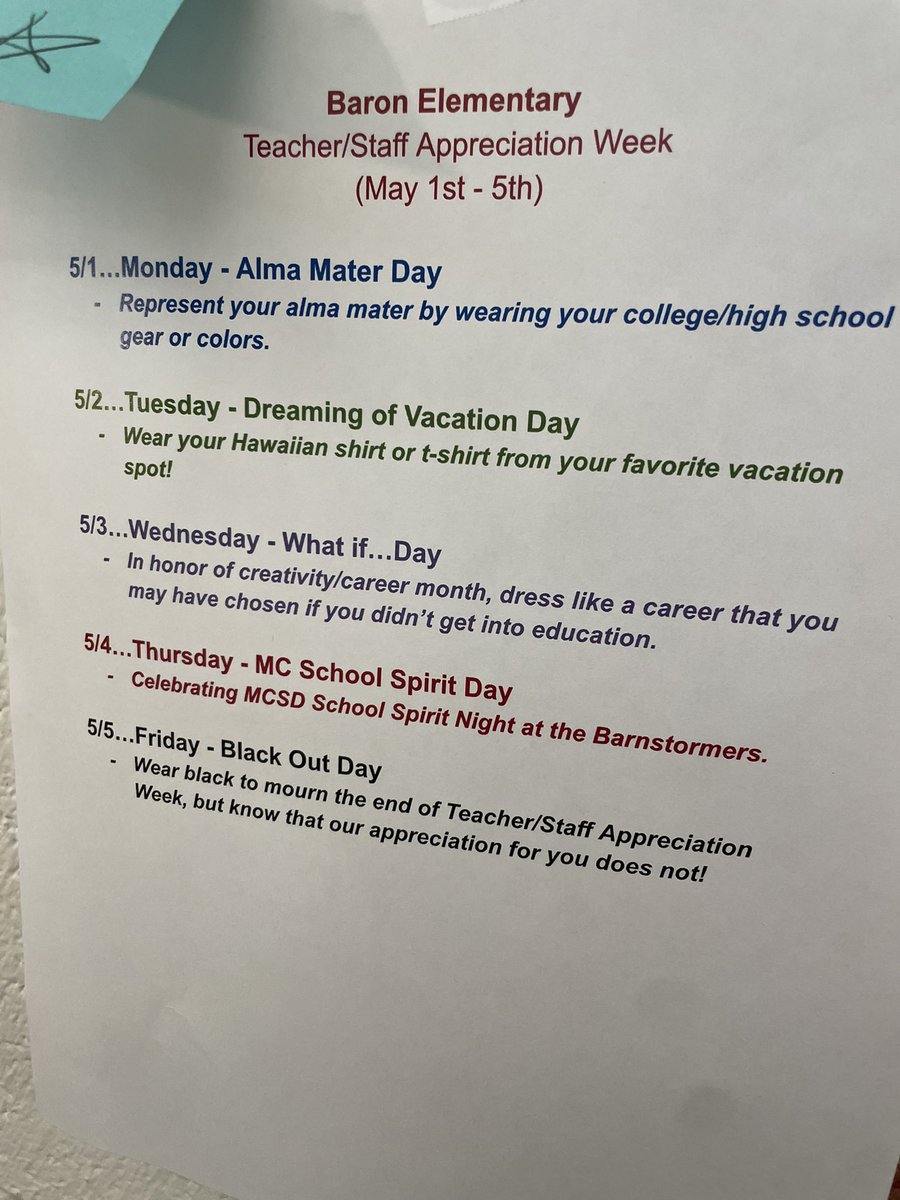 Laura Cropper (@cropperl03) on Twitter photo Super excited to wear 👖 all this week for #TeacherAppreciationWeek! Thanks <a href="/mrmikepyle/">Michael Pyle</a> and <a href="/RyanAxe/">Dr. Axe</a>! <a href="/ManheimCentral/">Manheim Central SD</a> <a href="/BaronElementary/">Baron Elementary</a> Super excited to wear 👖 all this week for #TeacherAppreciationWeek! Thanks <a href="/mrmikepyle/">Michael Pyle</a> and <a href="/RyanAxe/">Dr. Axe</a>! <a href="/ManheimCentral/">Manheim Central SD</a> <a href="/BaronElementary/">Baron Elementary</a>