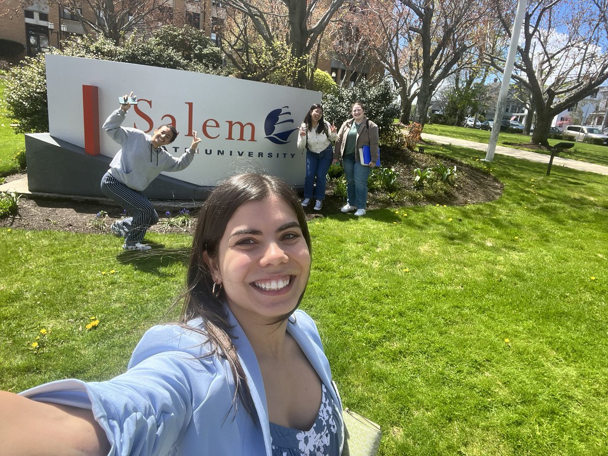 Took my graduating seniors out for lunch (research lab students). I am so proud and can’t wait to watch them succeed in their next adventure. World, get ready for them! <a href="/SalemState/">Salem State</a> 

<a href="/BrandeisScience/">Brandeis Science</a> you are getting one of the best! As a Brandeis alumni this is emotional 🥹