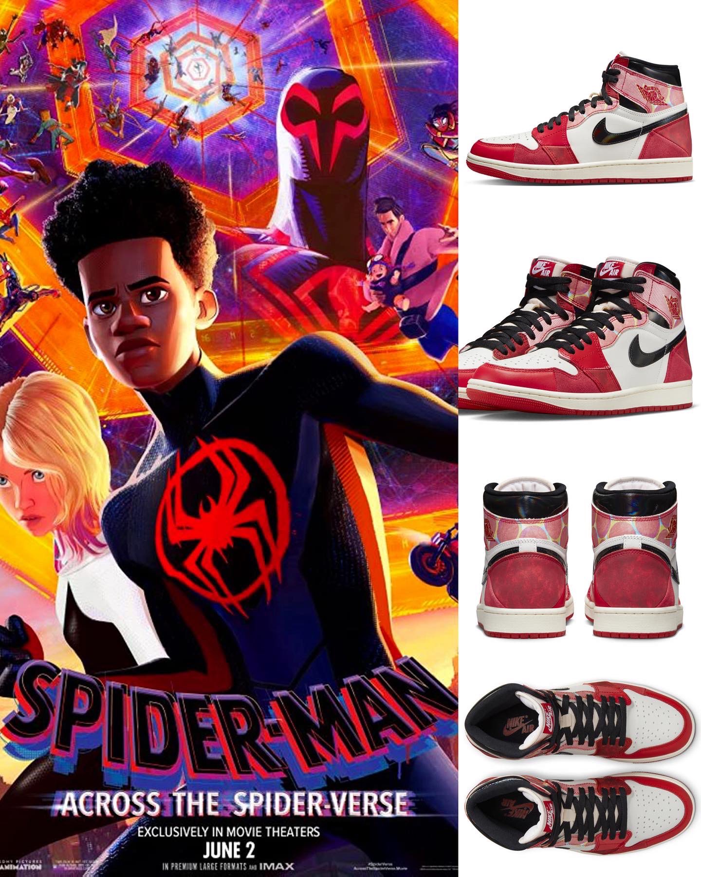 zSneakerHeadz on X: " Spider Man: Across the Spider Verse x