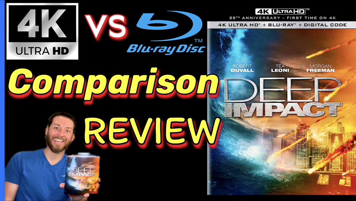 💥Uncover the truth about the ☄️Deep Impact 4K UltraHD by watching my advance exclusive 4K UHD📀 vs Blu Ray📀 image comparisons analysis & in-depth video:
➡️ youtu.be/maHLKFWpyV8

@ParamountMovies #4k #4kmovies #4kuhd #4KUltraHD #4kultrahd #MovieReviews #movies #movie #Bluray