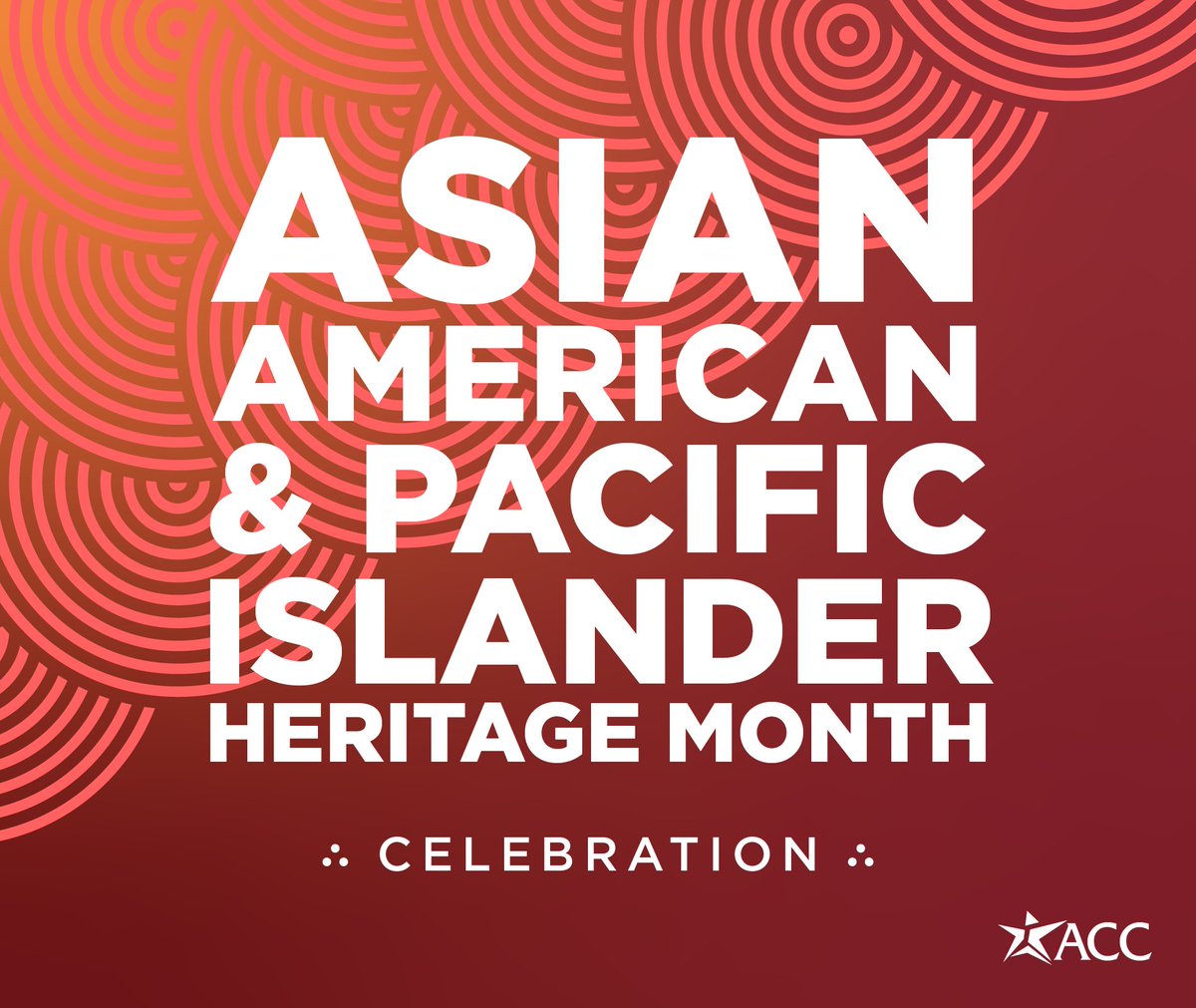 Join the Asian American and Pacific Islander (AAPI) Heritage Celebration at ACC! We're celebrating AAPI heritage with a series of AAPI-themed events! 🎉 

View all events and RSVP today >>> austincc.edu/aapimonth