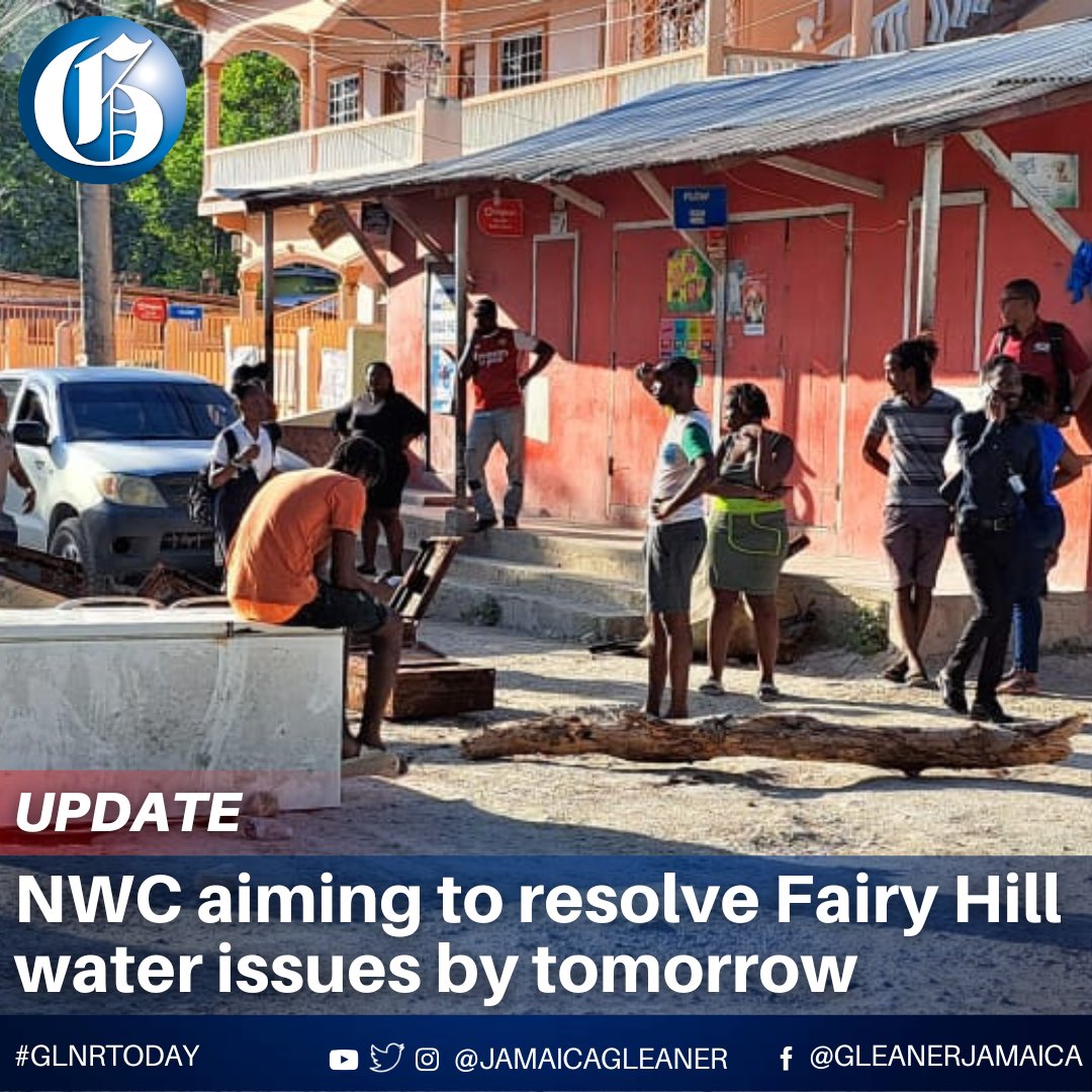 Jamaica Gleaner on Twitter "The National Water Commission says it's