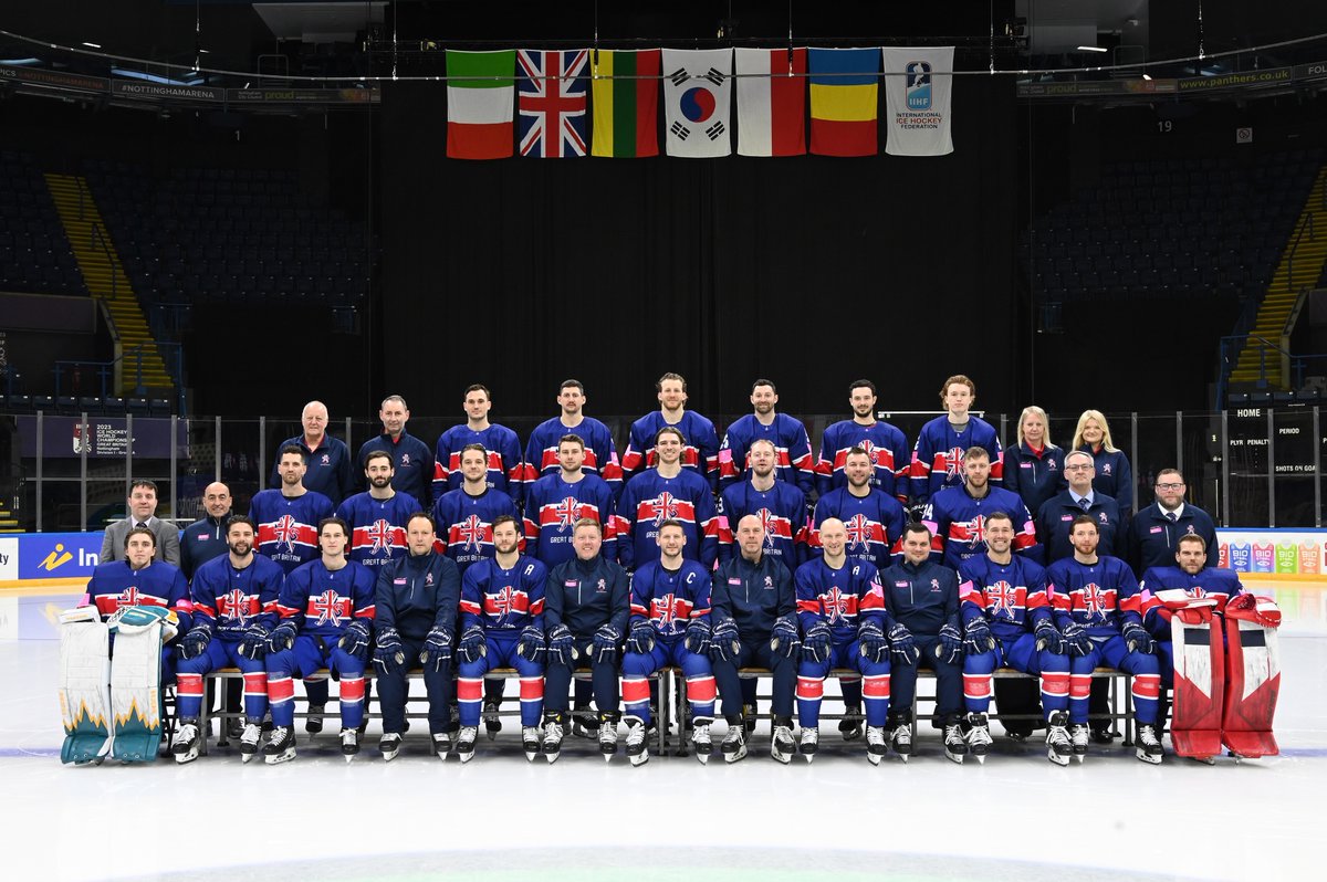 Your 2023 IIHF Ice Hockey World Championship Division I Group A Team 🇬🇧