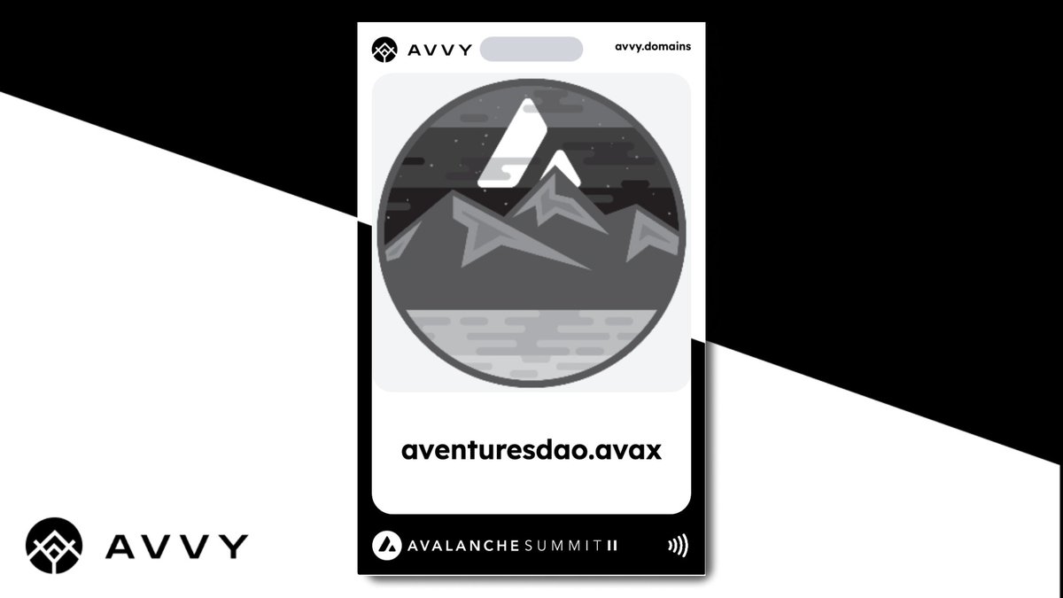 Our badge is ready, thank you <a href="/avvydomains/">AVVY 🔺</a> 
We look forward to meeting you all in Barcelona soon 🔺
#AvalancheSummit #Avalanche
