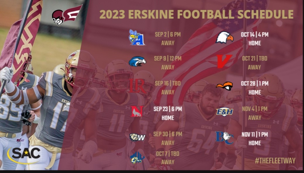 drewengels's tweet photo. Excited to see @FleetFB in action this fall! #TheFleetWay #ErskineFootball 🏈✈️ https://t.co/88pfRcYfnZ