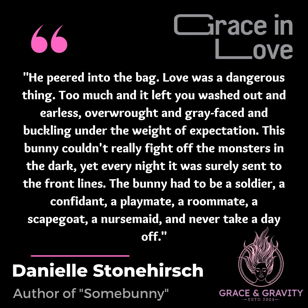 AUTHOR SPOTLIGHT (the last one!): @DStonehirsch is the author of 'Somebunny,' a story about a father who loses his job but cannot bring himself to tell his family and his children. Hear Danielle and other women writers at our book launch TONIGHT from 6-8pm at @PoliticsProse! ❤️
