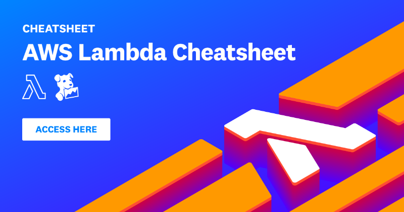 datadoghq's tweet photo. Troubleshoot AWS Lambda performance issues with full context and understand key health metrics with our cheatsheet. Download now👇