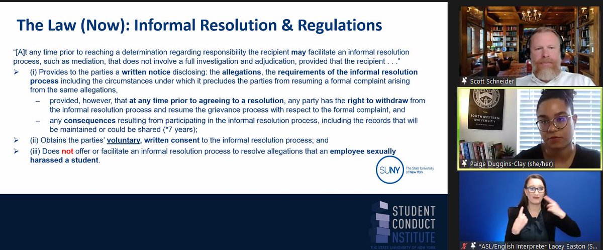 The Student Conduct Institute tweet media