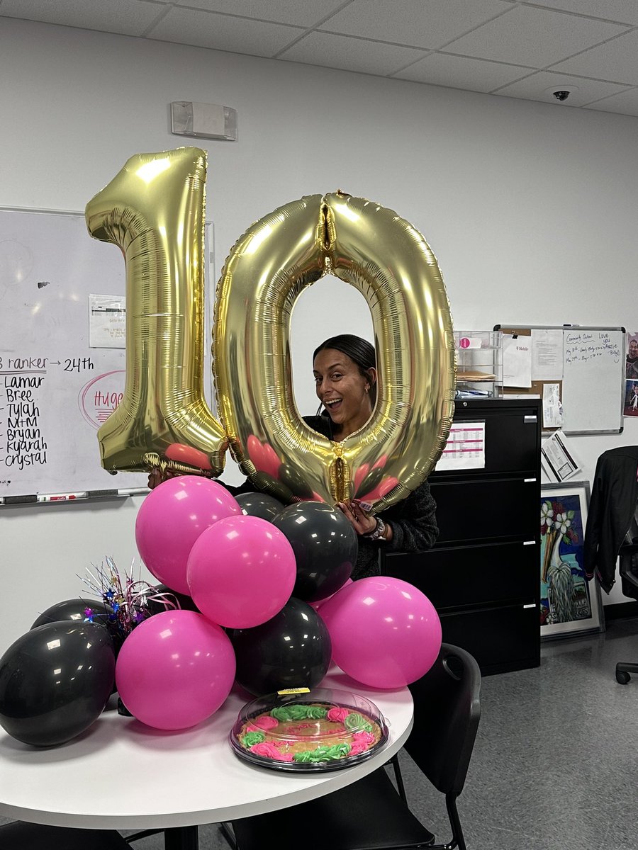 10 Year Magentaversary 🔥🔥Congratulations Karla Gilkers!! I’m grateful and thankful for you being part of SE LA. You have the constant drive of motivation! #act_like_an_OWNER @mrsclynn @yes_i_cantu