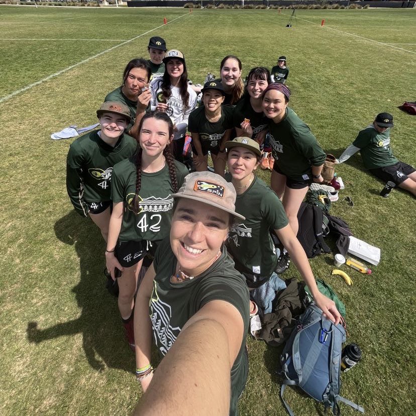 SpinUltimate's tweet image. Kicking May off with our last sponsored team highlight: it’s the Colorado State Hell’s Belles! 💚💚

•
•
#spintercollegiate #hellsbelles #csu #college #ultimate #collegeultimate #sports #frisbee #ultimatefrisbee #spin