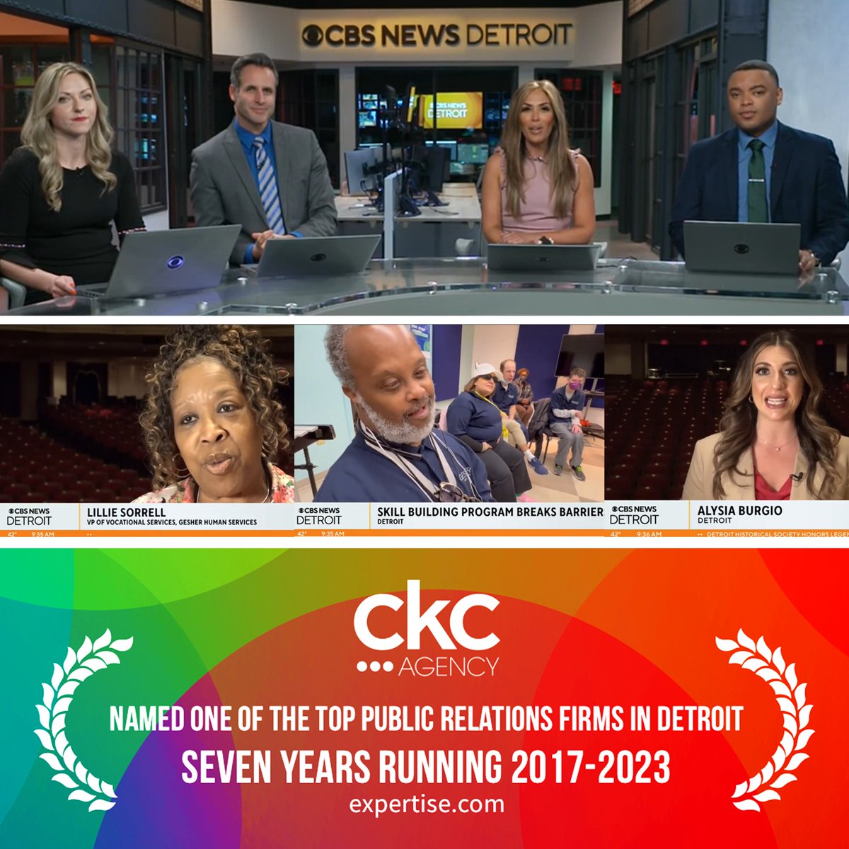 Thanks <a href="/CBSDetroit/">CBS Detroit</a> for this story about #CKCAgency client, <a href="/geshermi/">@GesherMI</a>, and its Skill-Building Program with the <a href="/DetroitSymphony/">Detroit Symphony</a> Orchestra for individuals with intellectual disabilities. cbsnews.com/detroit/news/s… <a href="/AlysiaBurgioTV/">Alysia Burgio</a>, <a href="/Sandraalitv/">Sandra Ali</a> <a href="/TerranceFriday/">Terrance Friday</a> <a href="/KrisLaudien/">Kris Laudien</a>