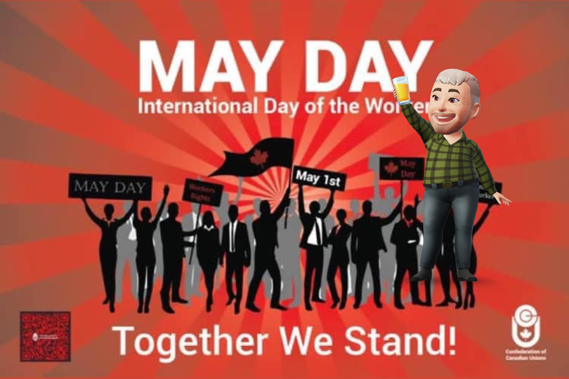 A little late in the day, we acknowledge. Solidarity with every worker across the globe on this, International Workers Day. Without you, nothing moves, goods remain in warehouses, sick people die, children don't learn to read. Etc, etc. Never forget this.
