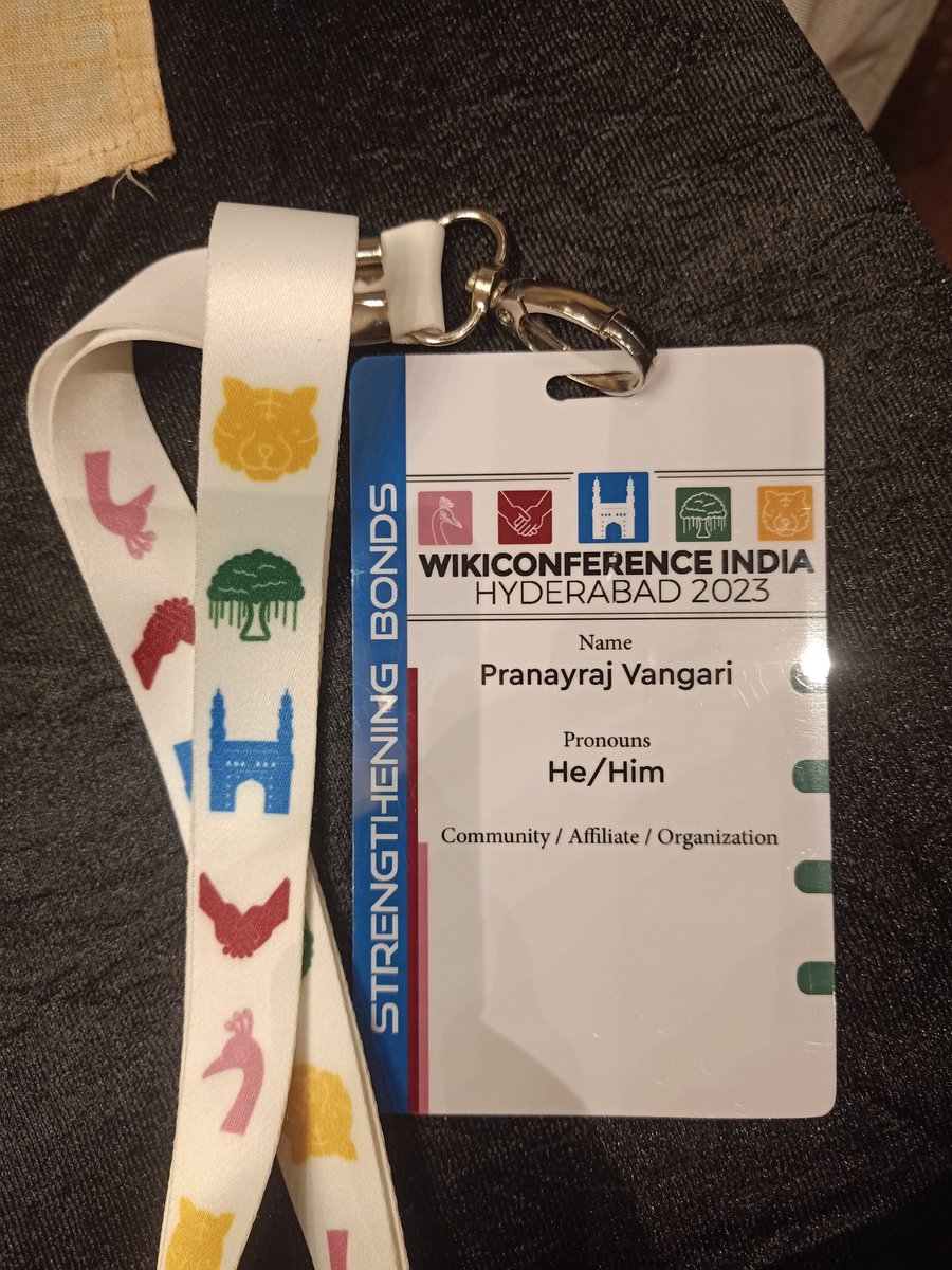 #WikiConferenceIndia 2023 in Hyatt Gachibowli, #Hyderabad.
😍😍😍🤗🤗🤗