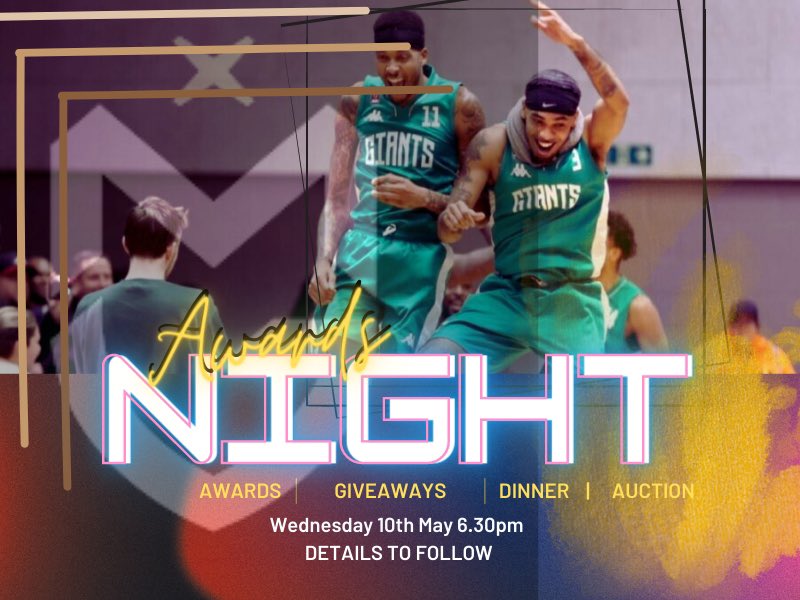 COME JOIN US FOR THE MCR GIANTS END OF SEASON DINNER! 🍔
There will be a DJ, dinner, auction, prizes and awards!🤩

It will be at the national speedway stadium, 6:30pm! Make sure to DRESS TO IMPRESS!👕 

Ticket announcement to follow, stay tuned! 

#IAMGIANT