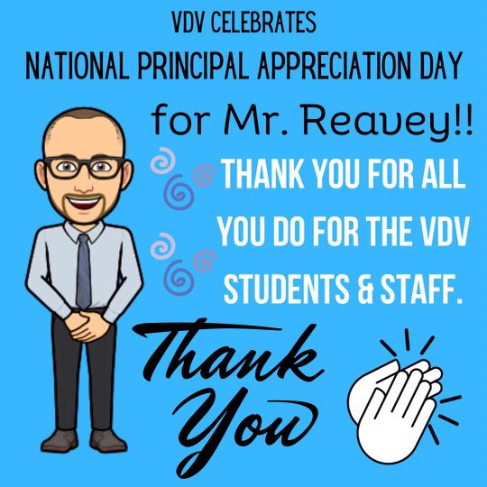 Thank you <a href="/VDVpal/">Rob Reavey</a> for all you do for us! <a href="/VilleSchoolsNJ/">Somerville NJ Schools</a>