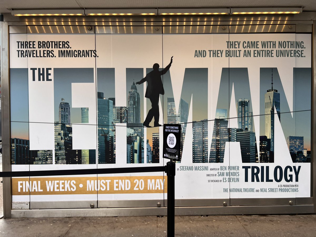 Theatre night! 🎭

#thelehmantrilogy #london