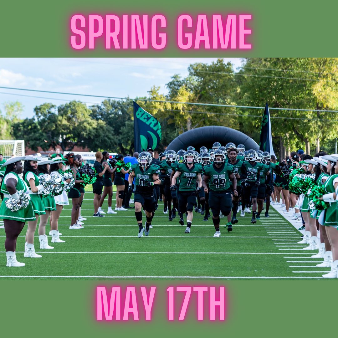 We can’t wait to take the field again in just a few weeks! <a href="/BERKNERFOOTBALL/">BERKNER FOOTBALL</a>