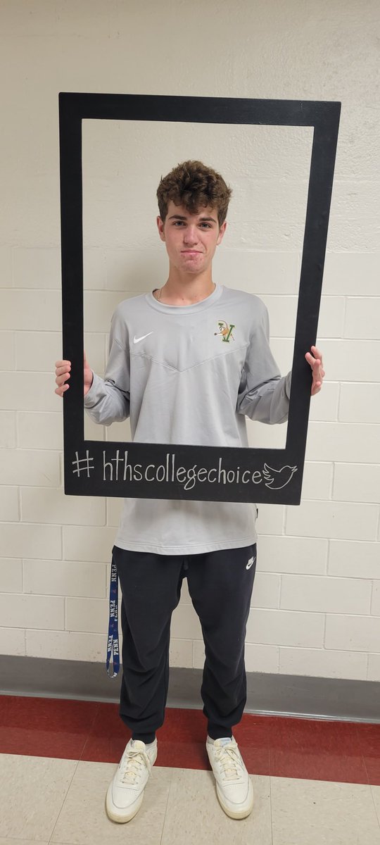 Congratulations Josh! #hthscollegechoice