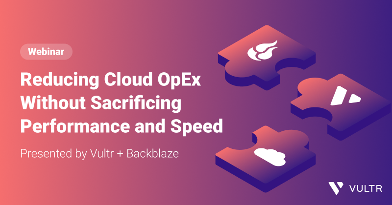Vultr's tweet image. 📣 Don&apos;t miss out on the webinar we’re hosting with @Backblaze this Thursday! 

Learn how to build on specialized cloud stacks to achieve scalability sustainably without sacrificing performance. #cloudcomputing #cloudstorage #cloudscalability

hubs.ly/Q01MnPhH0