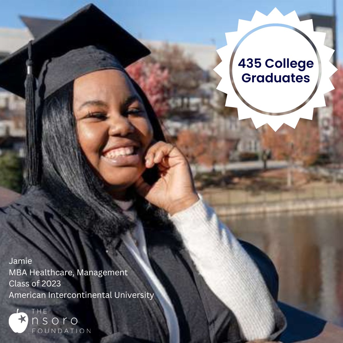 nsoroFoundation's tweet image. ✨We have fostered the futures of 435 college graduates to date. Today’s scholars are tomorrow’s leaders. 
With your support we can bridge the gap between college and careers!❤️

Join the movement at l8r.it/wN4f

#nationalfostercaremonth #dogood #nsoro #donate #follow