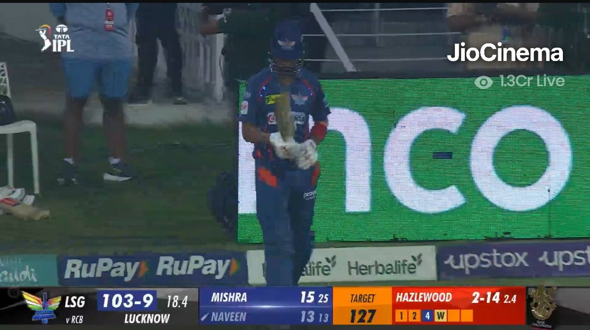 KL Rahul is coming to bat with an injury. 

Total respect for the captain.