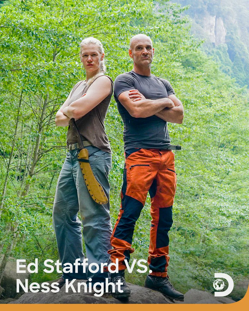 DiscoveryPT's tweet image. Esta noite temos duelo!🔥 #EdStaffordDueloImpossível para ver a partir das 22h55 no #Discovery.

Adversários 🆚 : Ed Stafford Vs. Amber e Serena Shine
Localização 📍 : Quénia

Adversários 🆚 : Ed Stafford Vs. Ness Knight
Localização 📍 : Valley Of The Gods

#FirstManOut
