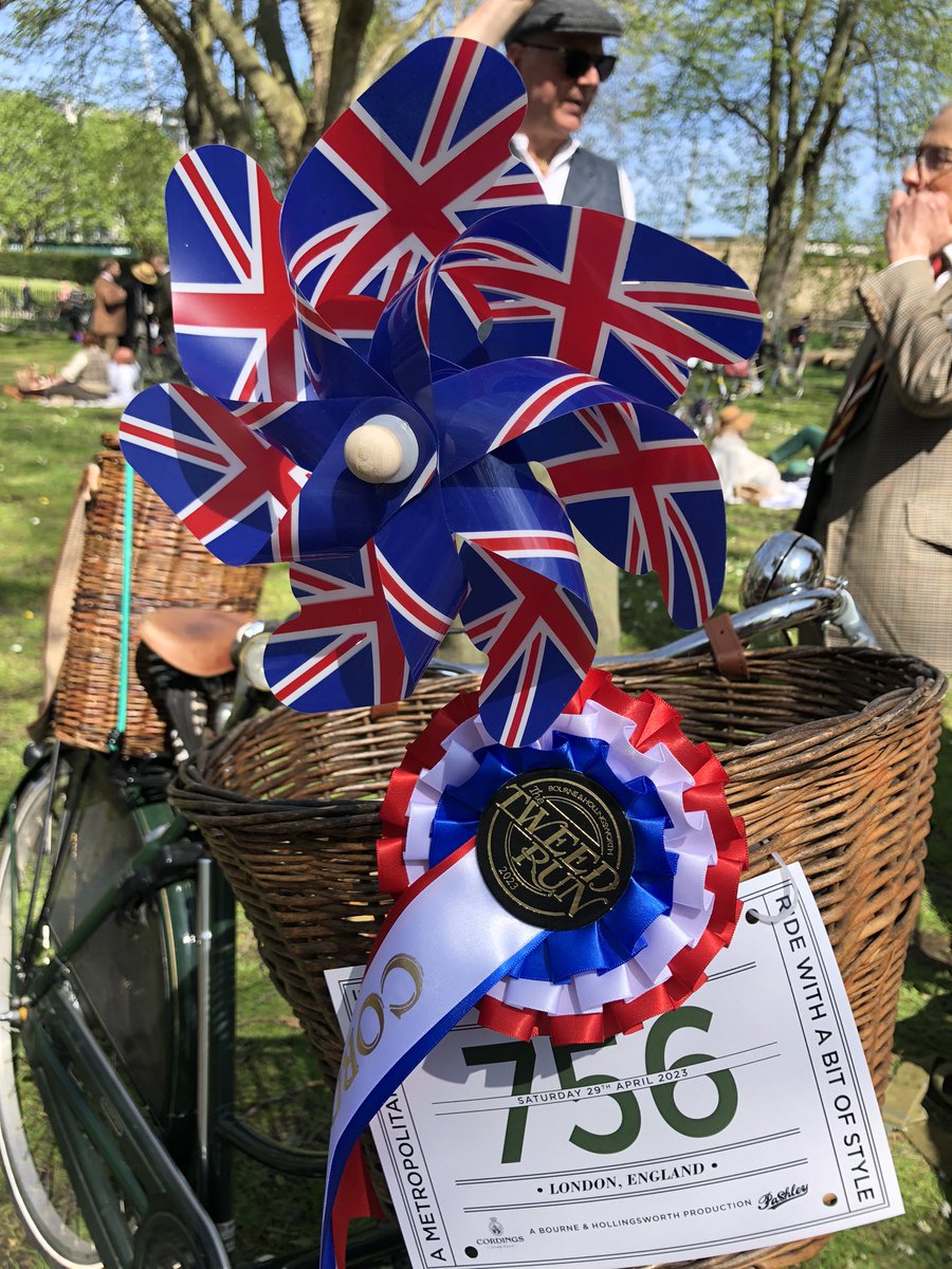 In good company <a href="/TweedRun/">Tweed Run</a> <a href="/pashleycycles/">Pashley Cycles</a>