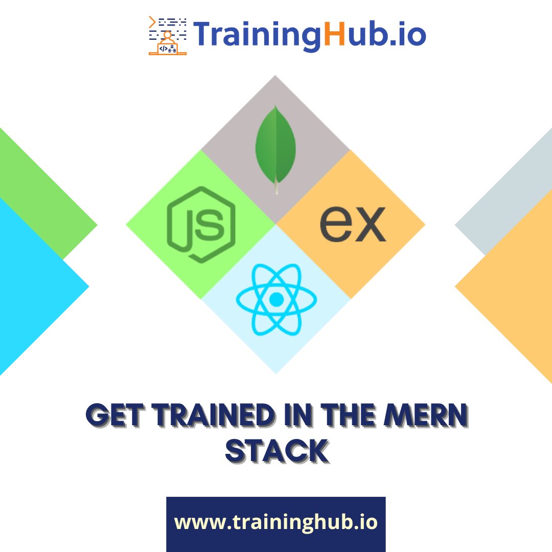 TrainingHubCAN's tweet image. We offer unique MERN stack developer training that helps developers learn how to build and deploy web applications using the MongoDB, Express, React, and Node.js frameworks. Our training covers the full spectrum of MERN stack development.
