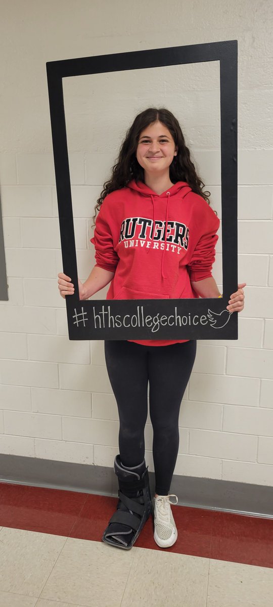 Congratulations Natalie! #hthscollegechoice