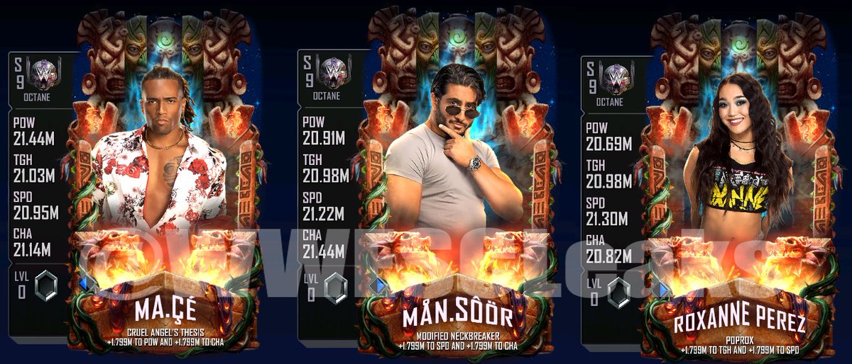 WWE Supercard™ Leaks on Twitter: "Here are all the Spring card images