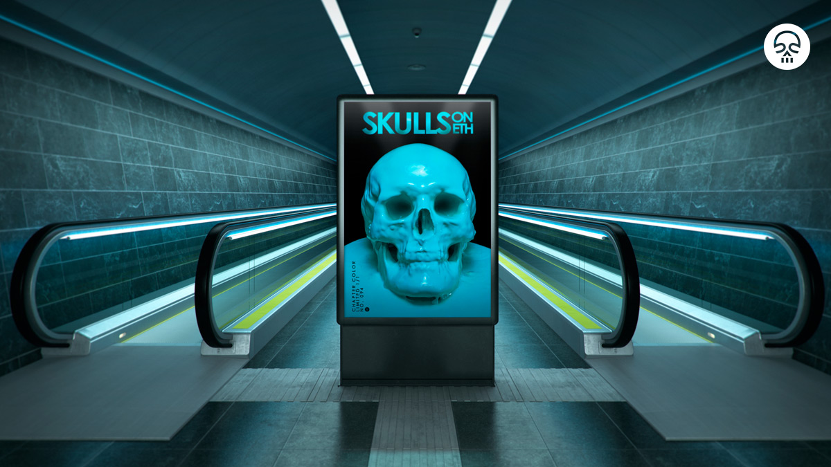 On the way to the goal. always skulls on ETH.

#skull #NFTs #art #tattoo