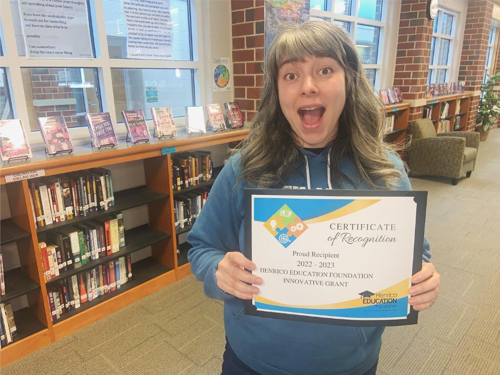 henricogives's tweet image. Announcing the winners of Innovative Grants Cycle 2: henricogives.org/wp-content/upl…

$83,832
15 grants impacting 11,631students,teachers and parents
Congratulations!