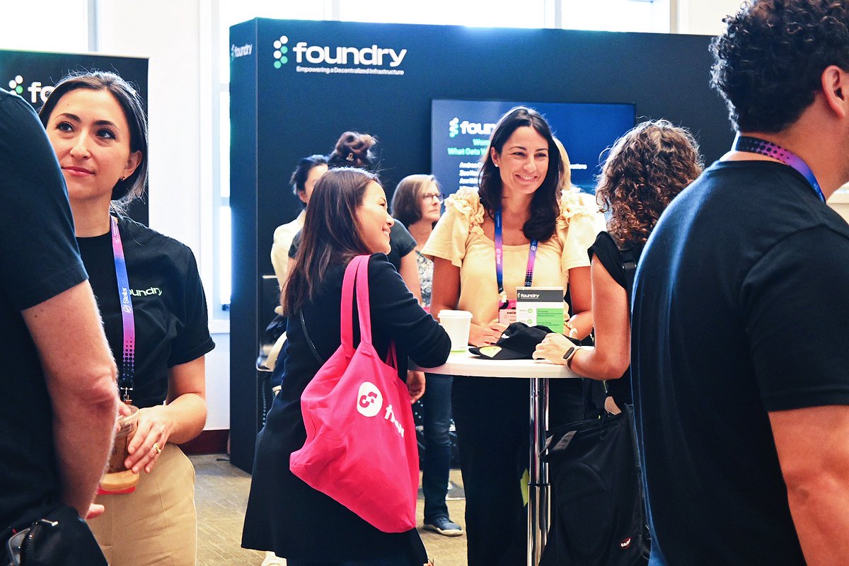 Thank you to all who stopped by the Foundry lounge or sat in on one of our panels at #Consensus2023! We had a great 3 days full of connecting, learning, and sharing with fellow innovators and left feeling energized and excited for the future of decentralized finance. If you