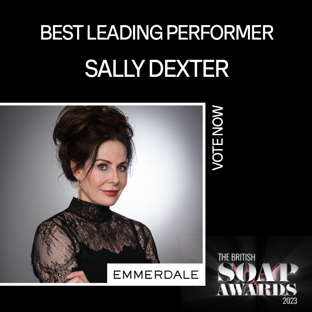 emmerdale's tweet photo. And your Soap Awards shortlist nominees are… 🥁

⭐️ Dominic Brunt - Best Leading Performer 
⭐️ Sally Dexter - Best Leading Performer
⭐️ Huey Quinn - Best Young Performer 
⭐️ Michael Wildman - Villain of the Year
⭐️Emmerdale - Best Soap

Vote here:
https://t.co/Cqna2bB5nF https://t.co/E9aH9fl58O