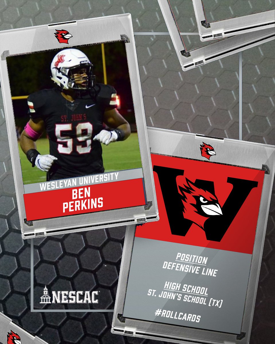 Wes_Football's tweet image. Wesleyan University Football 2027

Ben Perkins || St. John's School (TX)

@bperk2005

#RollCards 🔴⚫️🔴⚫️