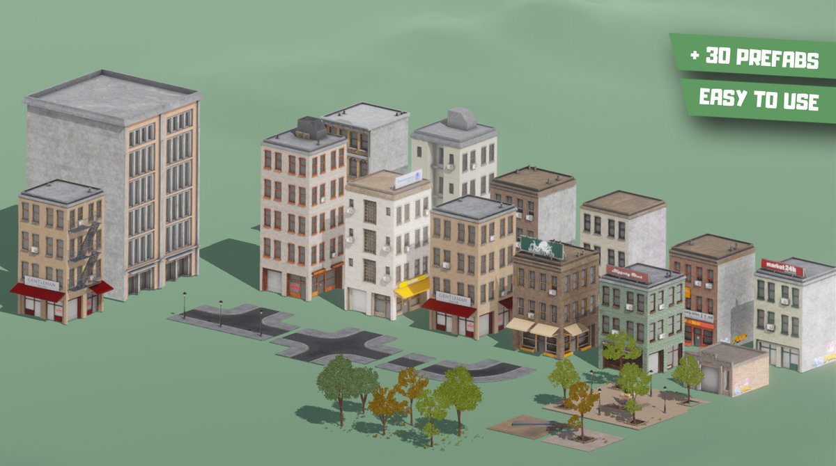 What do you think I could do to improve this asset?

All these lowpoly prefabs are available for less than 10 USD. It is the asset I have sold the most and the first one I published.

u3d.as/2eM1

#lowpoly #assetStore #unity3d <a href="/AssetStore/">Unity Asset Store</a> #ScreenshotSunday