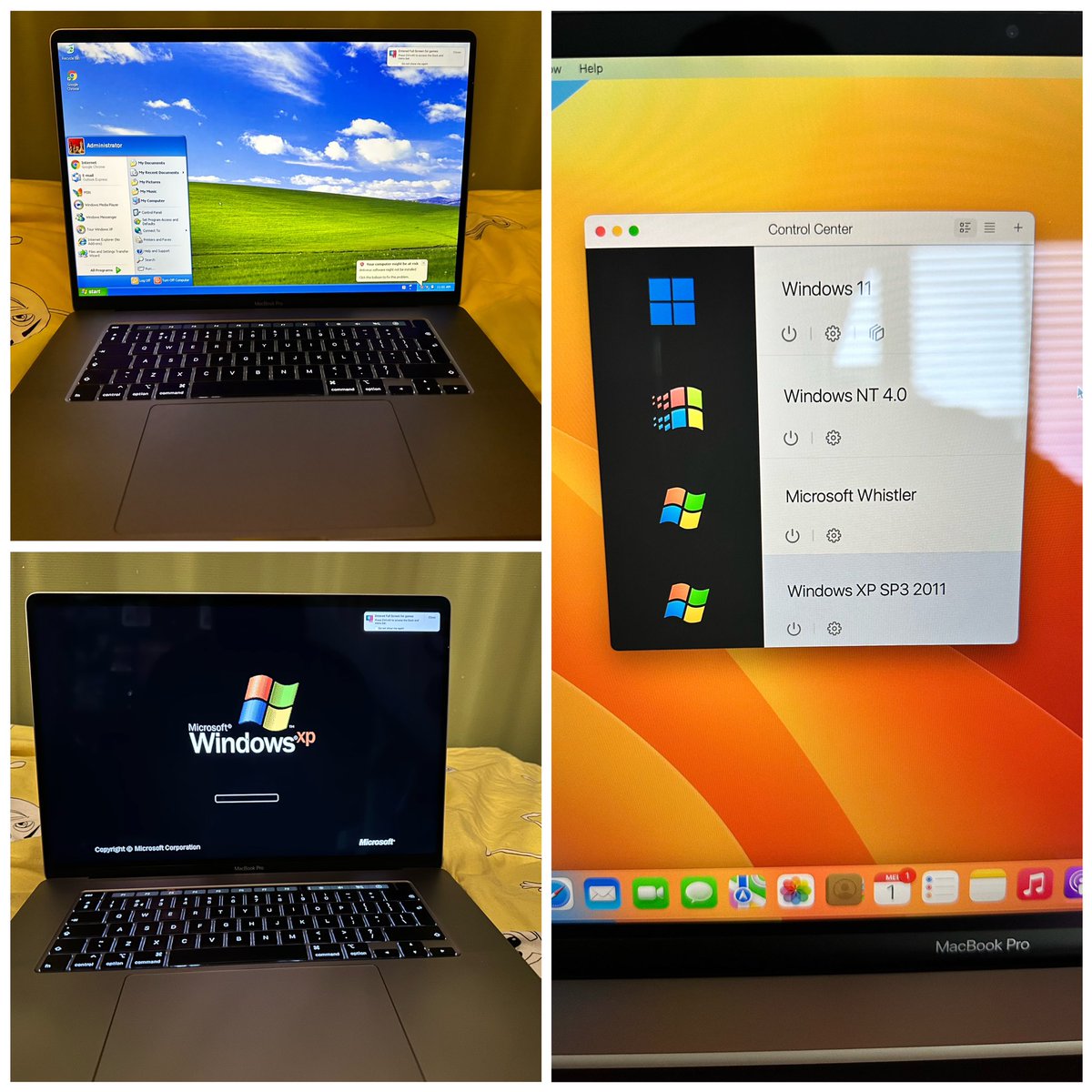 srodrigueznl's tweet image. Nog een klassieker toegevoegd aan de virtuele machine software op mijn MacBook: Windows XP! 😊 @parallels #windowsxp #macbookpro2019 #macbookpro16 #retrocomputing #oldwindows #retrovibes #retrogram #oldcomputers #newcomputer #parallels #operatingsystem #virtualmachine