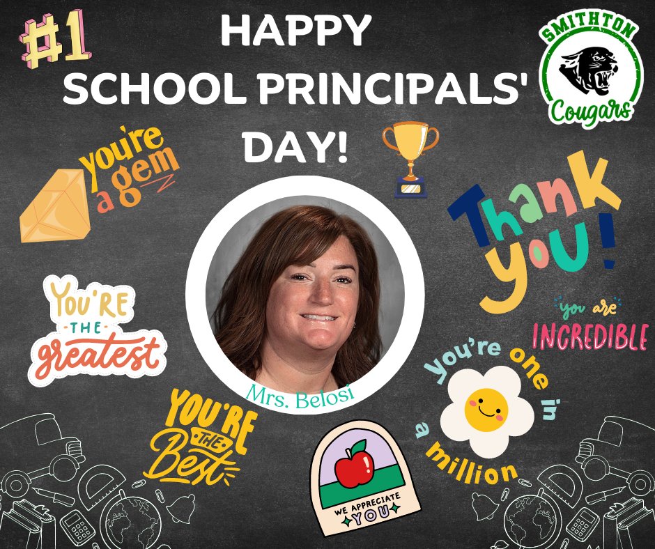 SCCSD130's tweet photo. Happy School Principals' Day Mrs. Belosi!  We appreciate you! Thank you for all you do. https://t.co/npTRVSYAHq