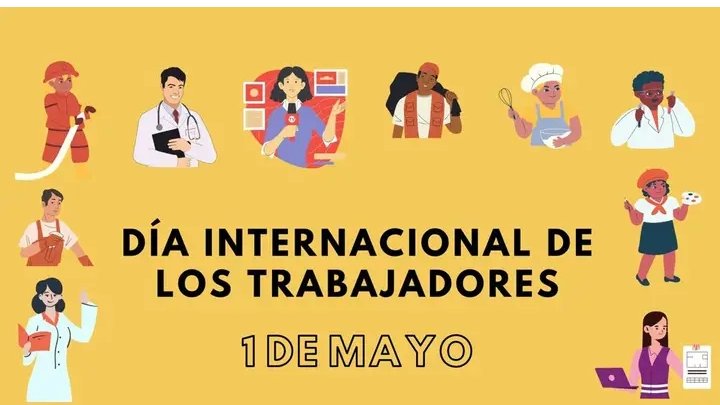 ArmasAliena's tweet photo. #1Mayo 
Feliz día!
@SolMayelin 
@BCuartero
@PerlavisionTV https://t.co/ANU13HgM6b