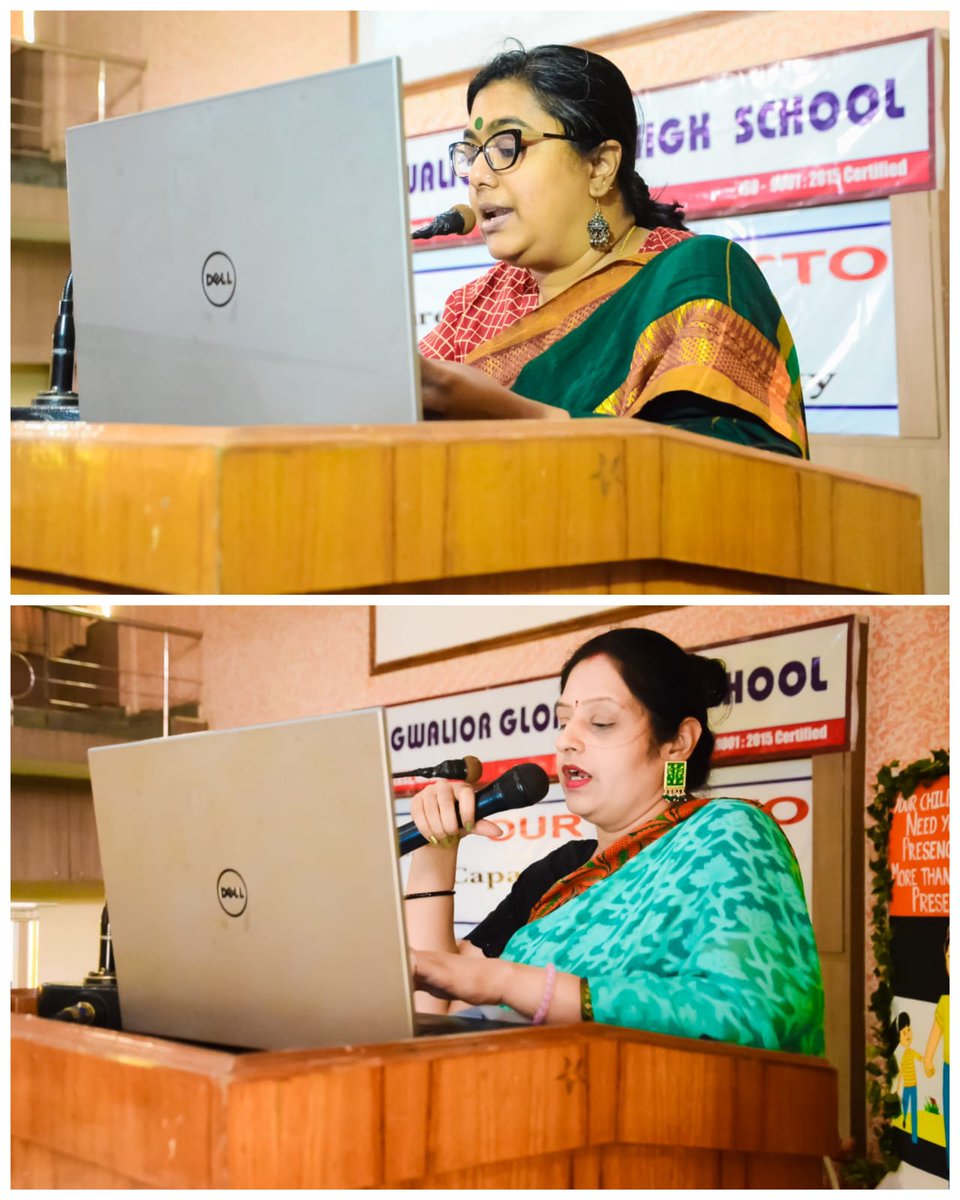 gghsgwalior's tweet photo. In an orientation programme ‘Ehsaas’ organised for the parents of students of grade III, a very experienced pediatrician &amp; adolescent health expert, Dr. Mukul Tiwari  gave his precious time to interact with the parents  and provided guidance on core issues related to parenting https://t.co/gNqyvQ3p3K