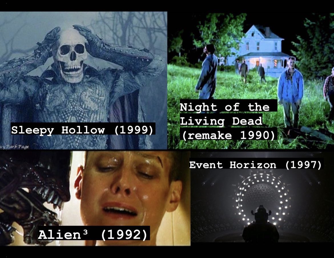 Some of my all-time favorite 90s horror movies!

#90shorror #horrormovies #HorrorCommunity #scream