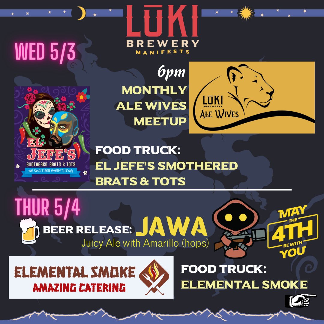 Lukibrew's tweet photo. Great weather, beer releases, food trucks, and fun events.  Happy May 1st!
#drinklocal #craftbeer #colorado #beergeek #coloradocraft #beertography #brewery #craftbeerlife #craftbeerlover #arvada #seekthesource #stateofcraftbeer #coloradobeer #supportsmallbusiness #cincodemayo https://t.co/3KuOjZP2ts