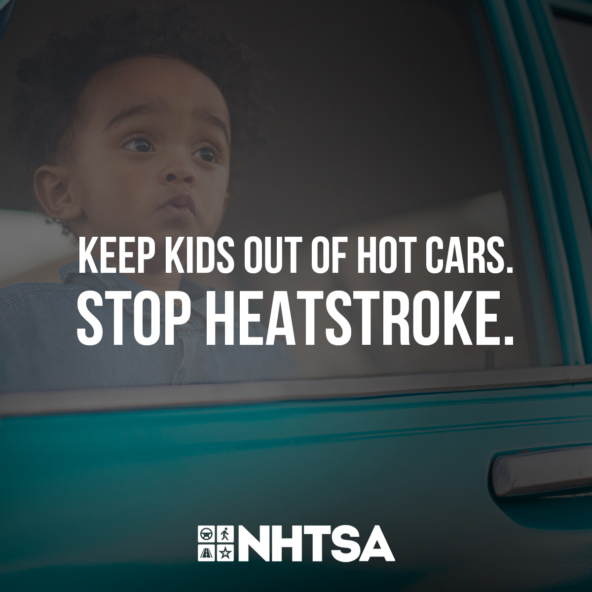 We know it's downright chilly today but it's always a good reminder to look before you lock. Children should never, ever be left in a car alone. #heatstrokeprevention #heatstroke