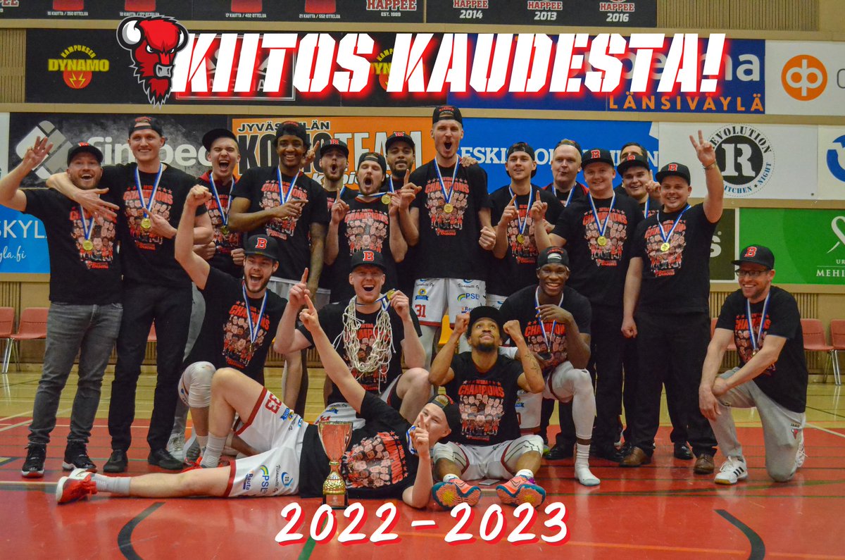 Biisonit's tweet photo. Kiitos yhteistyökumppaneillemme! 🙏🏼 Kiitos meidän mahtavalle talkooporukalle. Kiitos fanit! 🥰 Kiitos sinulle mukana matkallamme kaudella 2022-2023 kulkenut. ❤️
Kohti uutta kautta! 🤩 https://t.co/Wb95zWPHBR